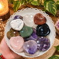 Mystery Crystal Heart Worry Stones