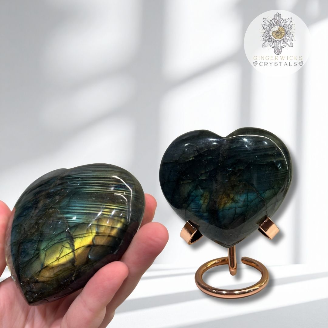 Labradorite Heart – 322g