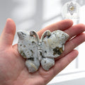 Ocean Jasper Butterfly Carving