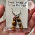 Mookaite Jasper Chip Earrings