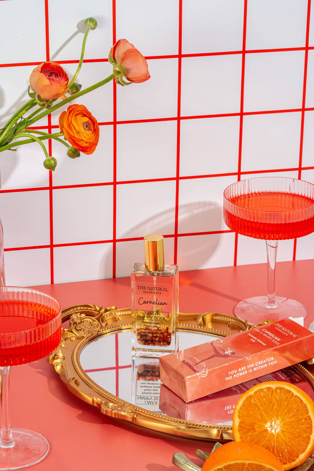 Carnelian – I am a Happy Soul – Perfume for Happiness and Self-Esteem.: 100mL