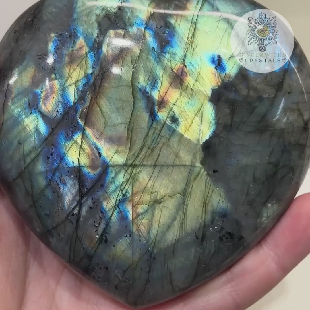 Labradorite Heart – 344g